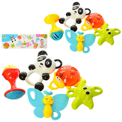 Пищалка B100-2-4-5-6-7-101-6 (72шт) 4шт,от 6см,микс видов(тварини  1вид-мячики),в кульке,18-23-7см