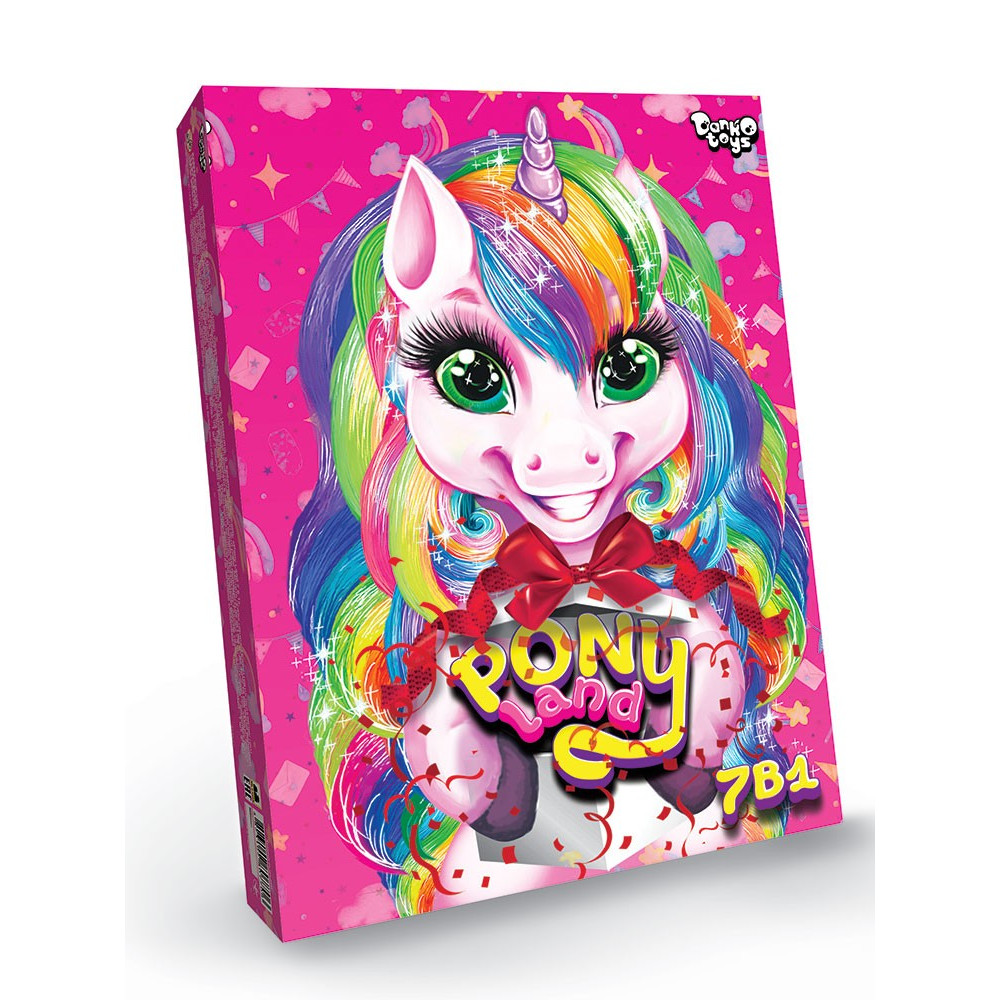 Креативна творчість "Pony Land 7 в 1" укр (5) PL-01-01U