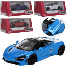 Машинка KT 5403 W (24шт)металл, инер-я, 12см, открыв. двери, 4цвета, в кор-ке,16-8-7,5см