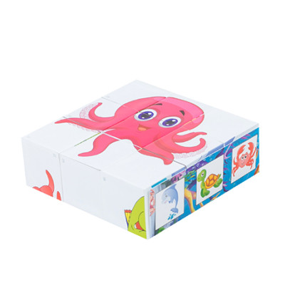 Кубики  "Водний світ " 0412