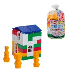 Конструктор "Лідер" №1 (50 деталей), пак. пвх