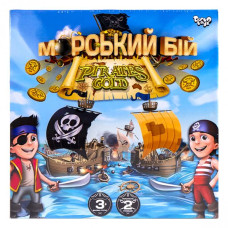 Настільна розважальна гра "Морський бій. Pirates Gold" укр (10) G-MB-03U