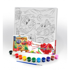 Креативна творчість "Розпис на полотні "Canvas Painting" 21см*31см с.6 MIX (10) PX-06-01,02,03,04,05...10