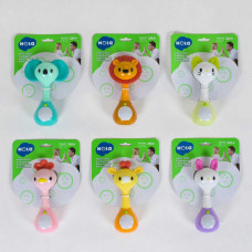 Брязкальце 3134 (48/2) мелодії, звуки, підсвічування, 6 видів, на аркуші