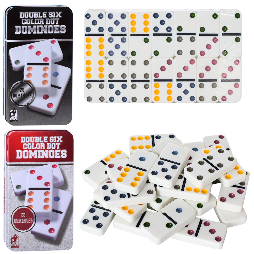 Доміно 501070 (30шт) в коробці (метал), 19-11-2,5см