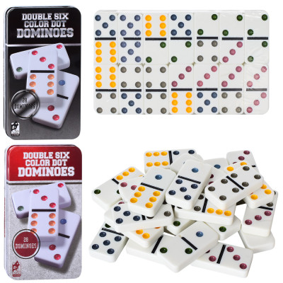 Доміно 501070 (30шт) в коробці (метал), 19-11-2,5см