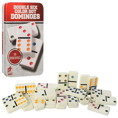 Доміно 501070 (30шт) в коробці (метал), 19-11-2,5см