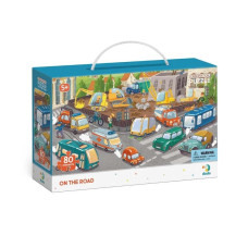 Пазл 80 ел обзерваційний Обережно на дорозі 300370