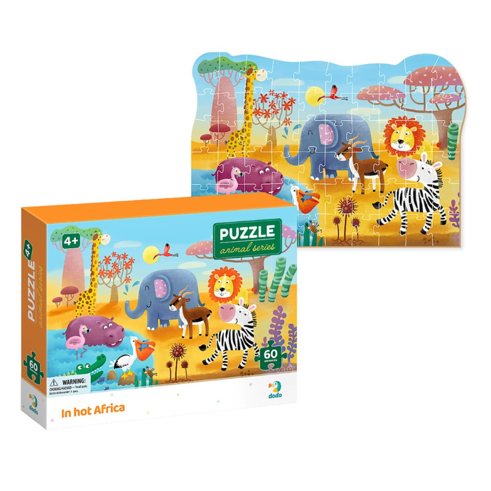 Пазл 60 ел "Спекотна Африка" 300376