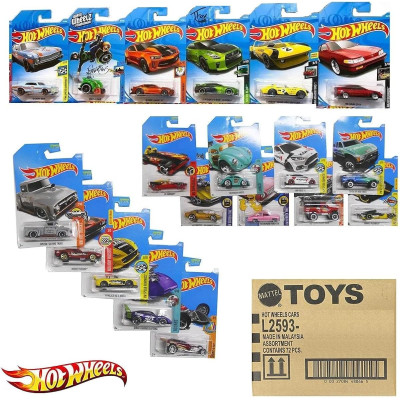 Машинка Базова Hot Wheels 72шт уп