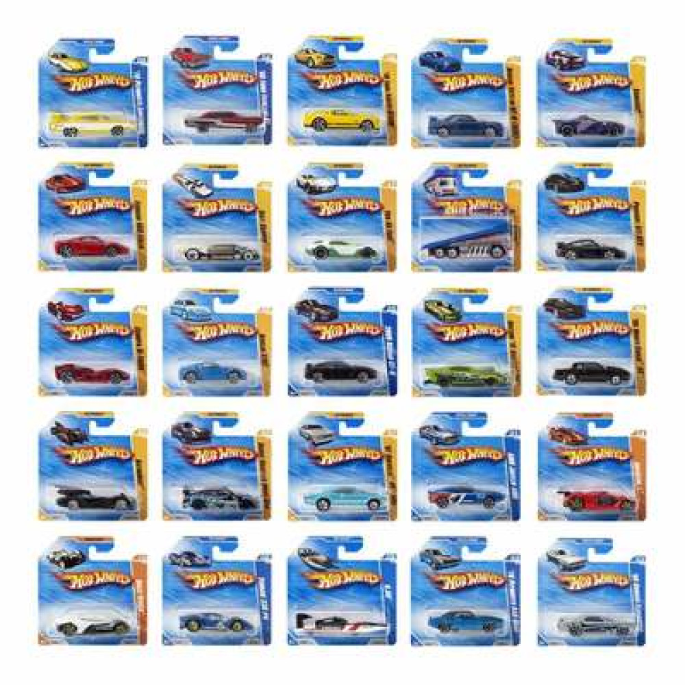 Машинка Базова Hot Wheels 72шт уп