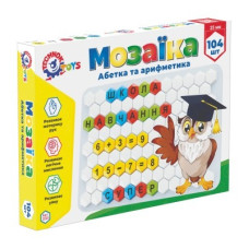 Мозаїка "Абетка та арифметика ТехноК" (укр.), арт.2223