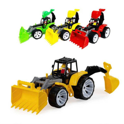 Трактор бамсік 2 з ковшем кольоровий