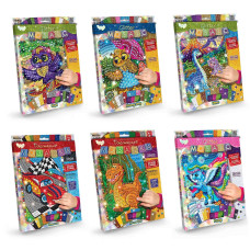 Набір для творчості "Блискуча мозаїка "Glitter Mosaic" с.3 (20)БМ-03-01,02,03,04,05...10