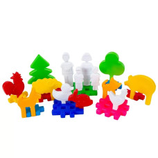 Набір дитячий «Ферма  №2» артикул 115/16 22 детали ведро 3 л