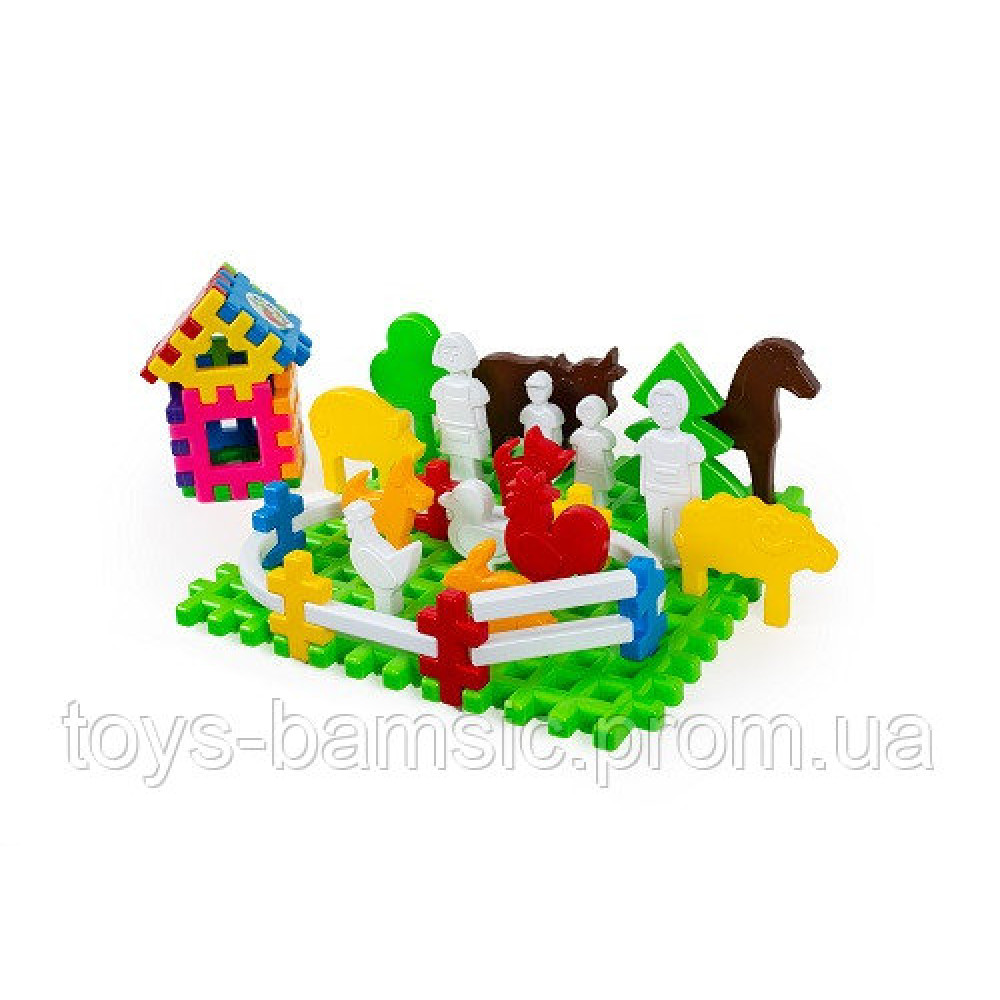 Набір дитячий «Ферма  №4» артикул 115/18 (38 деталей)