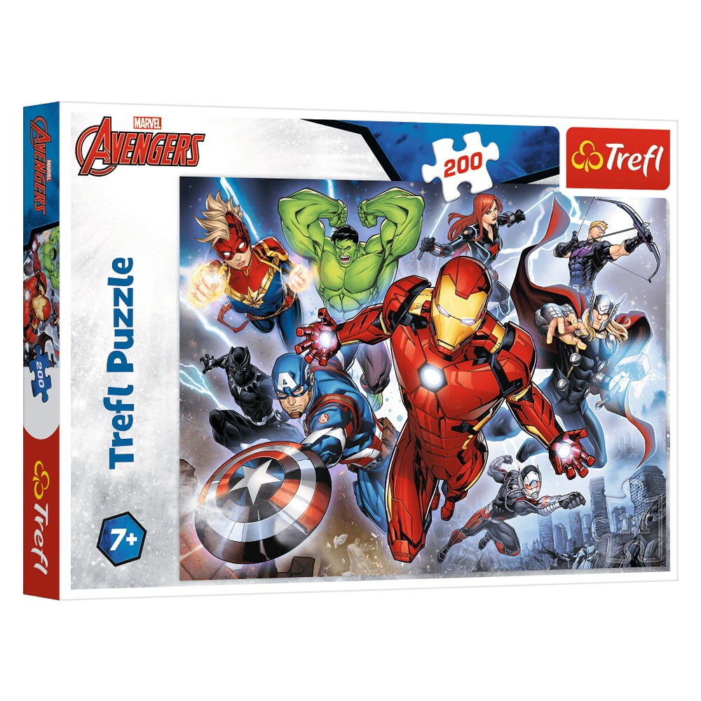 Пазли "200" The Avengers Могутні Месники Trefl 13260