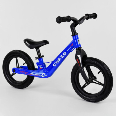 Велобіг Corso 39182, колеса 12" надувні, магнієва рама, магнієвий руль, в коробці
