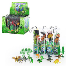 Тварини  HD 002-042 (144шт) 5 видов, 24шт в дисплее, 32-22-21,5см