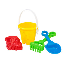 Пісочний Набір №7 набір лопатка, граблі,пасочка 1267