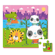 Мягкі пазли 22х23 "Fisher Price. Панди" VT1109-03 (англ)