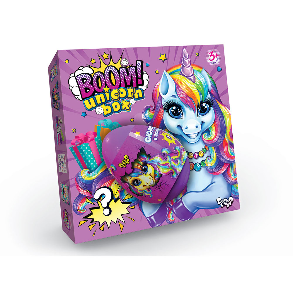 Креативна творчість "Boom! Unicorn Box" pony яйце укр (6) BUB-01-01U