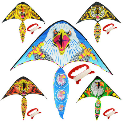 Повітряний змій M 2896 (100шт) ширина100см, довж53см,стрічка47см,струна30м,3 види,кул,9-71-1см