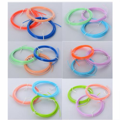 Пластик для 3Dручки, набор 3шт, микс цветов, в кульке, 10-10-2см PLA филамента (запаска) G153 (50шт)