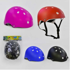 Шлем защитный С 33726 (40) "TK Sport", 4 цвета, в кульке