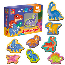Набір магнітів "Динозаври" VT3106-23 (укр)
