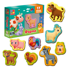 Набір магнітів "Ферма" VT3106-24 (укр)