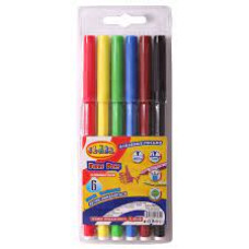 Фломастери "Легке змивання", 6 кол, довж.письма - 450 м, 2706, PREMIUM, CLASS