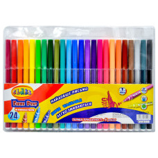 фломастери "Легке змивання", 24 кол., довж.письма - 450м, 2724, PREMIUM, CLASS