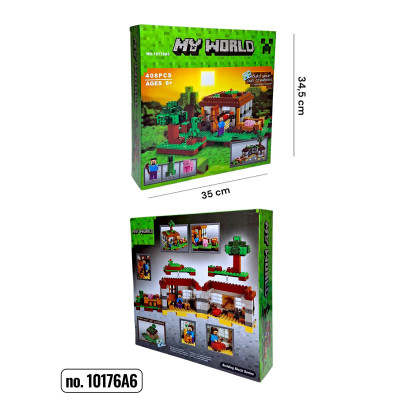 Конструктор Lele My World 10176 (24/2) "Перша ніч" 408 дет, в коробке