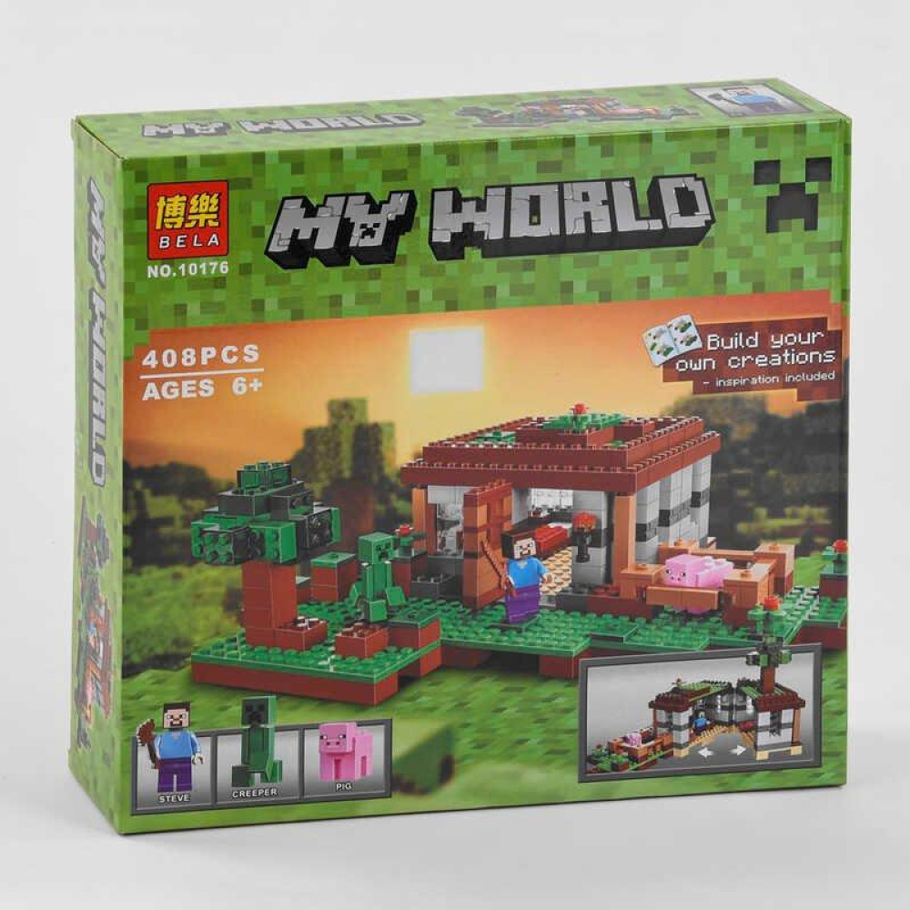 Конструктор Lele My World 10176 (24/2) "Перша ніч" 408 дет, в коробке