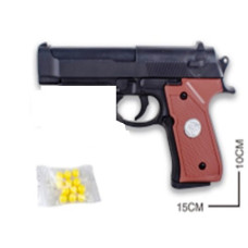 Пістолет 757 (288шт/2) пульки в пакеті 15*11*3 см