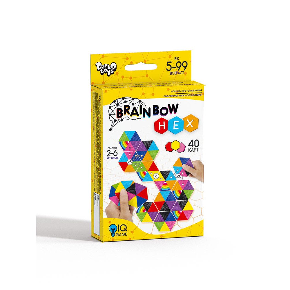 Розважальна настільна гра "Brainbow HEX" (32)G-BRH-01-01
