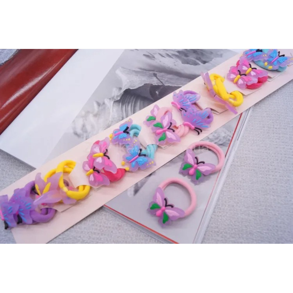 Гумка мікрофібра метелик 3 см. PD19-47,в упаковці 20шт, ціна за упаковку.