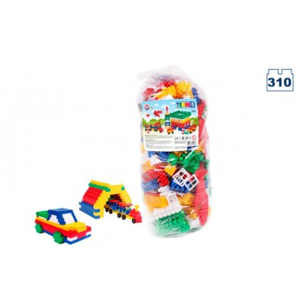 Конструктор "Техно 5 ТехноК"310деталей , арт.0533