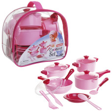 Набір посуду "Cooking Set" Рожевий (25 пр) в сумці YU-P1757