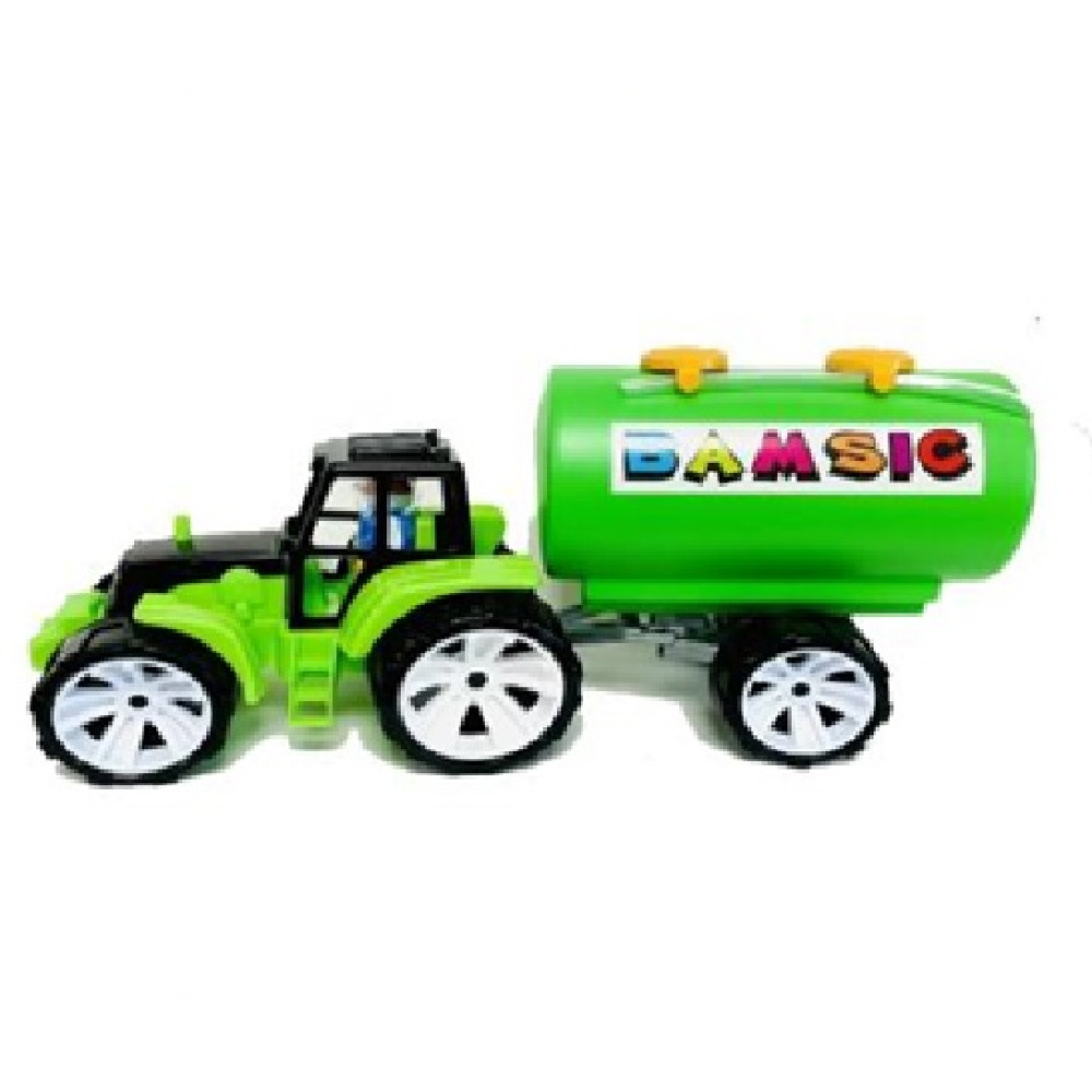 Трактор BAMS+ бочка  " BAMSIC, арт.007/13 Бамсик