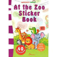 Наліпки : At the Zoo Sticker Book (Українська )