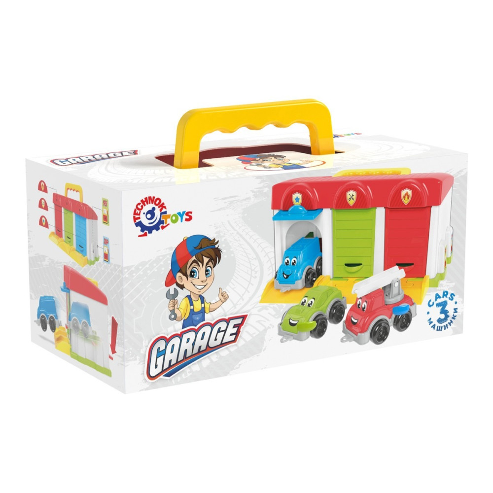 Гараж в картонній коробці ТехноК 8416