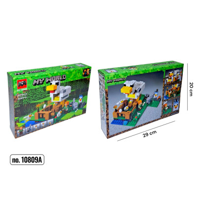 Конструктор "МС" 10809 (48) "Курятник", 204 деталі, в коробці