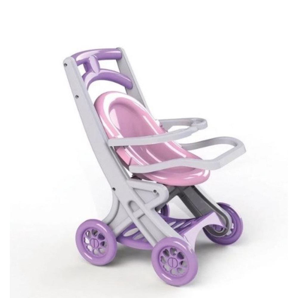 Візок для ляльок сидячий у коробці