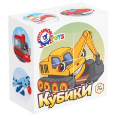 Іграшка кубики  "У світі техніки ТехноК", арт.1769