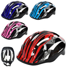 Шолом  MS 2644 (30шт) 6 отверстий, 25-19см, 4цвета, в кульке, 26-35-13см