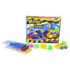 Набір для творчості 51201 "Magic sand 0,450 + трактор", в кор-ці 30-23,5-7см
