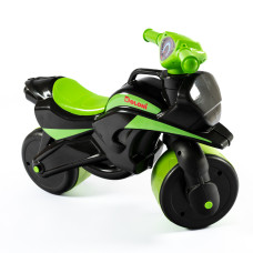 Мотобайк музичний Чорно-Салатовий 0139/59