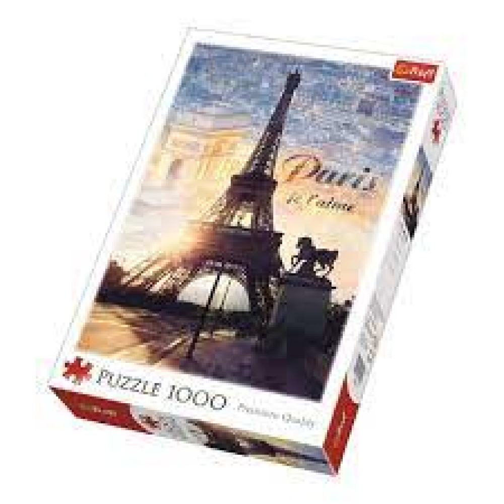 Пазли - (1000 елм.) - "Париж на світанку" / Trefl